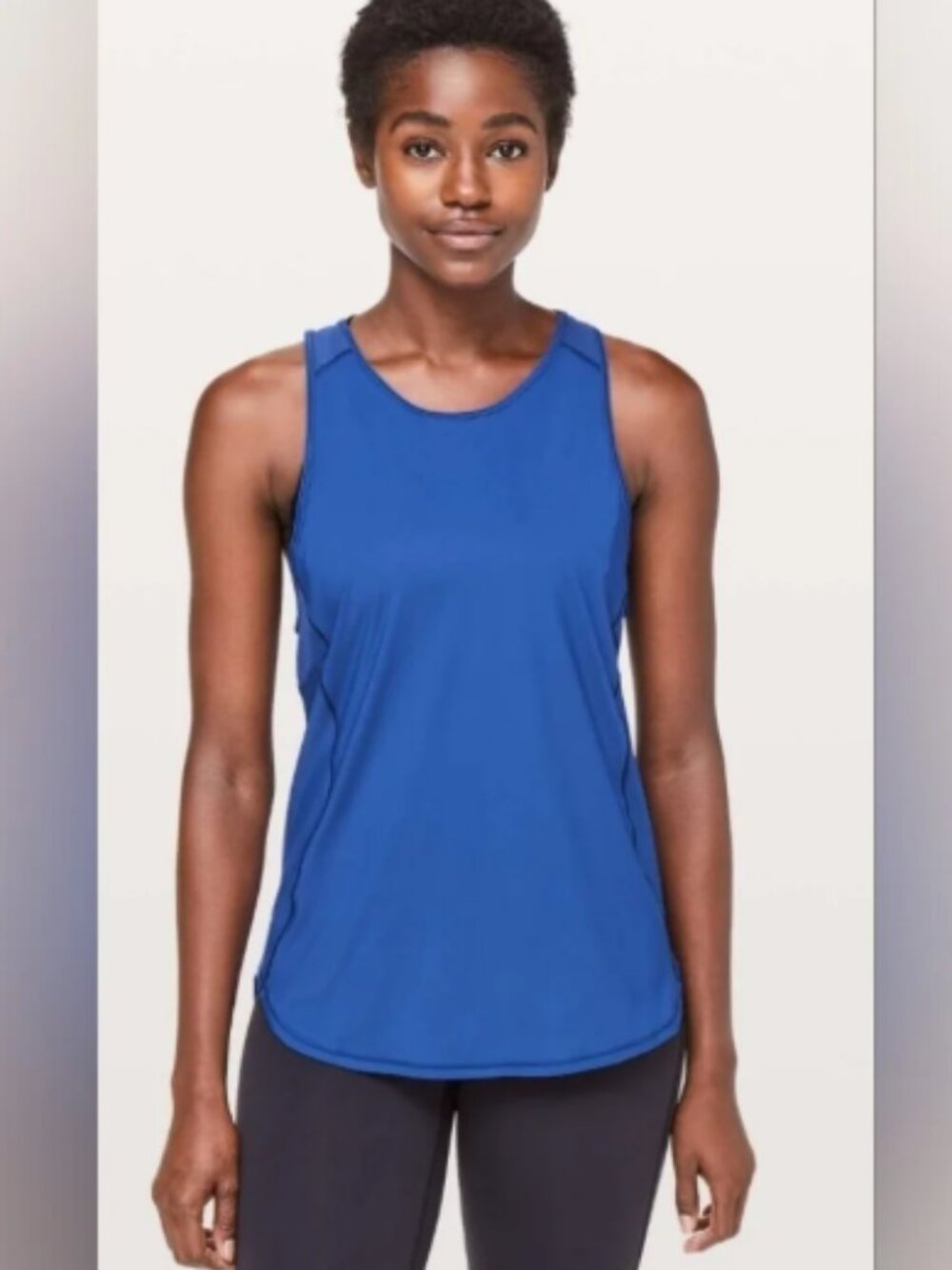 Lululemon Sculpt Tank II Cyber Blue Size 4 Or 6